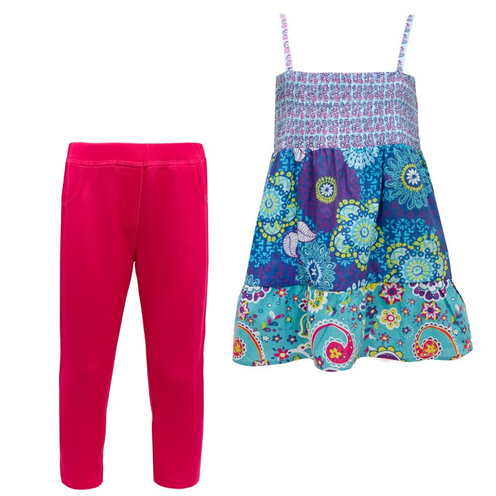 

Костюм: Туника с леггинсами Losan Junior girls (314-8025AB/612) Бирюзовый 16 Years-166 см