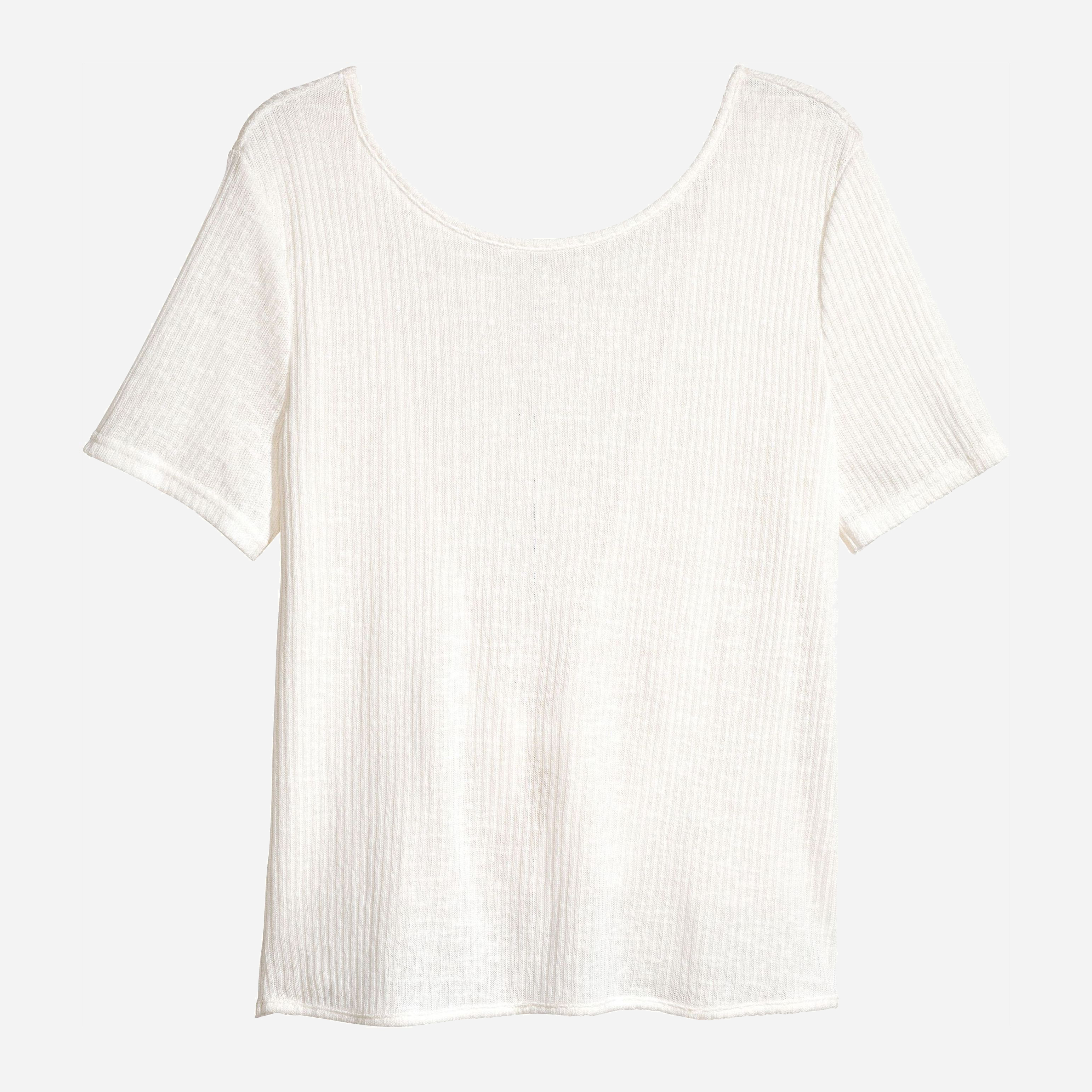 

Топ H&M 5021485-ACTS M Белый
