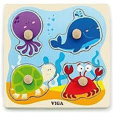 

Пазл "Морские обитатели" - Viga Toys (20-644286)