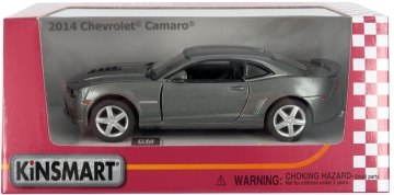 

Машина металлическая инерционная Chevrolet Camaro, серая - Kinsmart (20-294693)