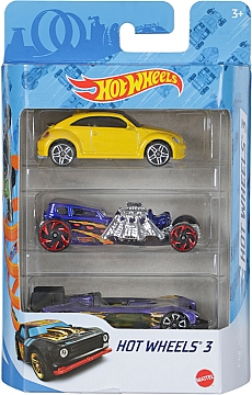 

Набор автомобилей (3 шт.) подарочный, corvette 66 - Hot Wheels Mattel (20-1007974)