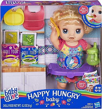 

Кукла "Счастливая малышка" - Baby Alive Hasbro (20-790352)