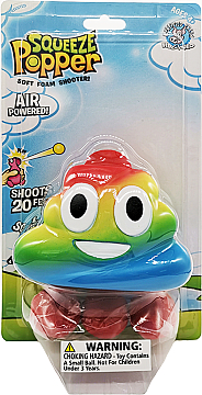 

Игрушка "Стреляющая фигурка. Кучка", разноцветная - Squeeze Popper (20-940339)