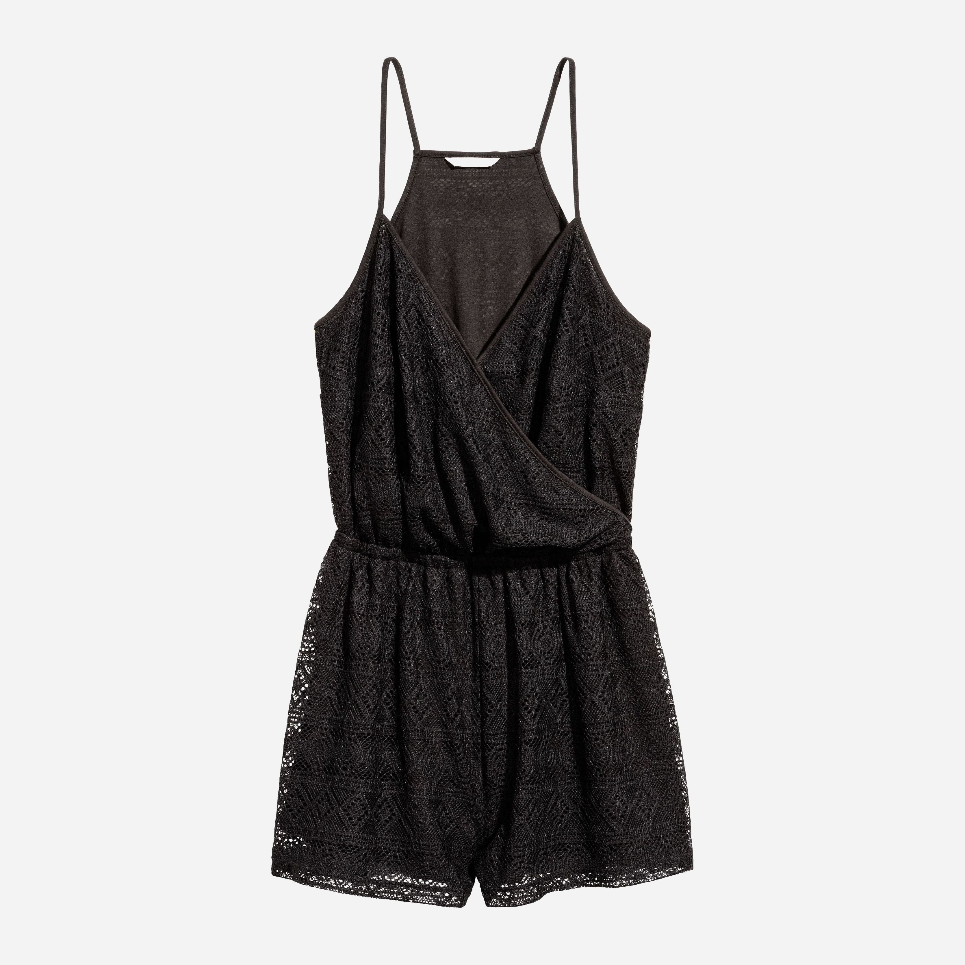 

Комбинезон H&M 4570615-AAAD 3XL Черный