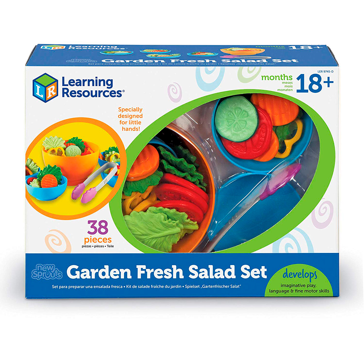 

Игровой набор LEARNING RESOURCES - ОВОЩНОЙ САЛАТ LER9745-D