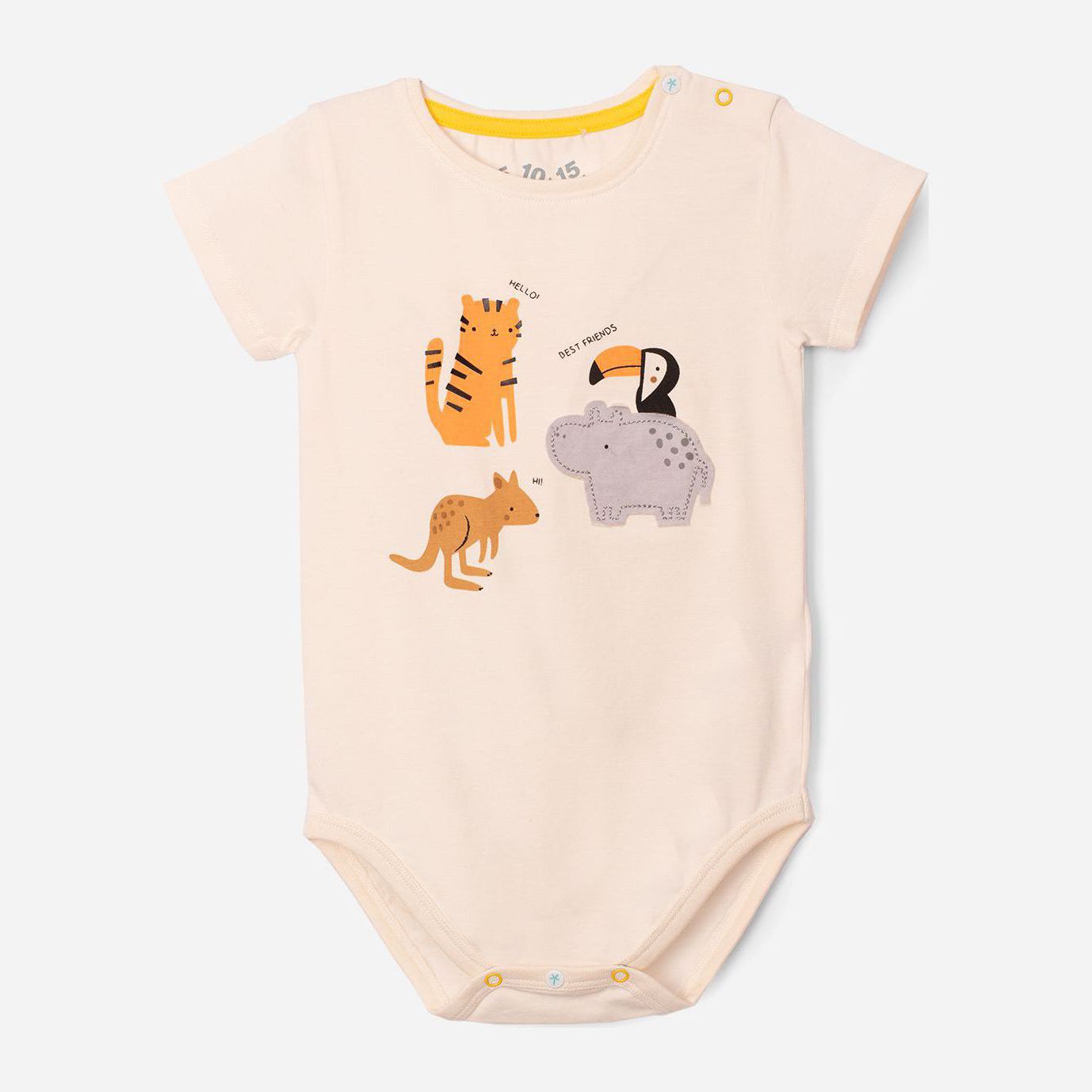 

Боди-футболка 5.10.15 Tropical Summer 5T4028 74 см Бежевая