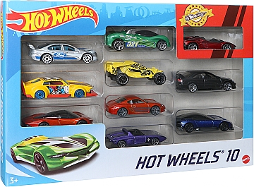 

Набор базовый "10 автомобилей", Corvette 16 - Hot Wheels Mattel (20-999977)