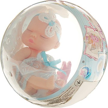 

Игрушка-кукла в блистере "Ангелок" A258D, голубая ленточка - Shantou (20-620904)