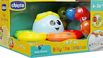 

Игрушка для ванной "Осьминог Billy" - Chicco (20-958907)