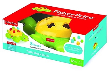 

Сортер-каталка "Веселая черепашка" - Fisher-Price (20-931055)