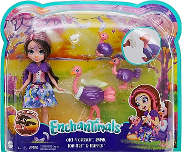 

Игровой набор "Семья Страуса Офелии" - Enchantimals Mattel (20-977927)