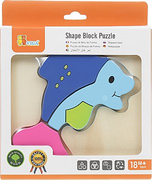 

Мини-пазл "Рыбка" - Viga Toys (20-562999)