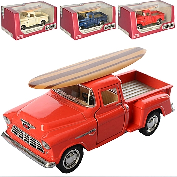 

Машинка инерционная "1955 Chevy Stepside Pick-up", синяя - Kinsmart (20-983123)