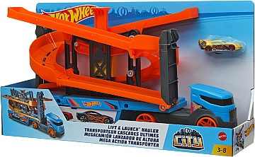 

Грузовик-транспортер "Крутой спуск" - Hot Wheels Mattel (20-943545)