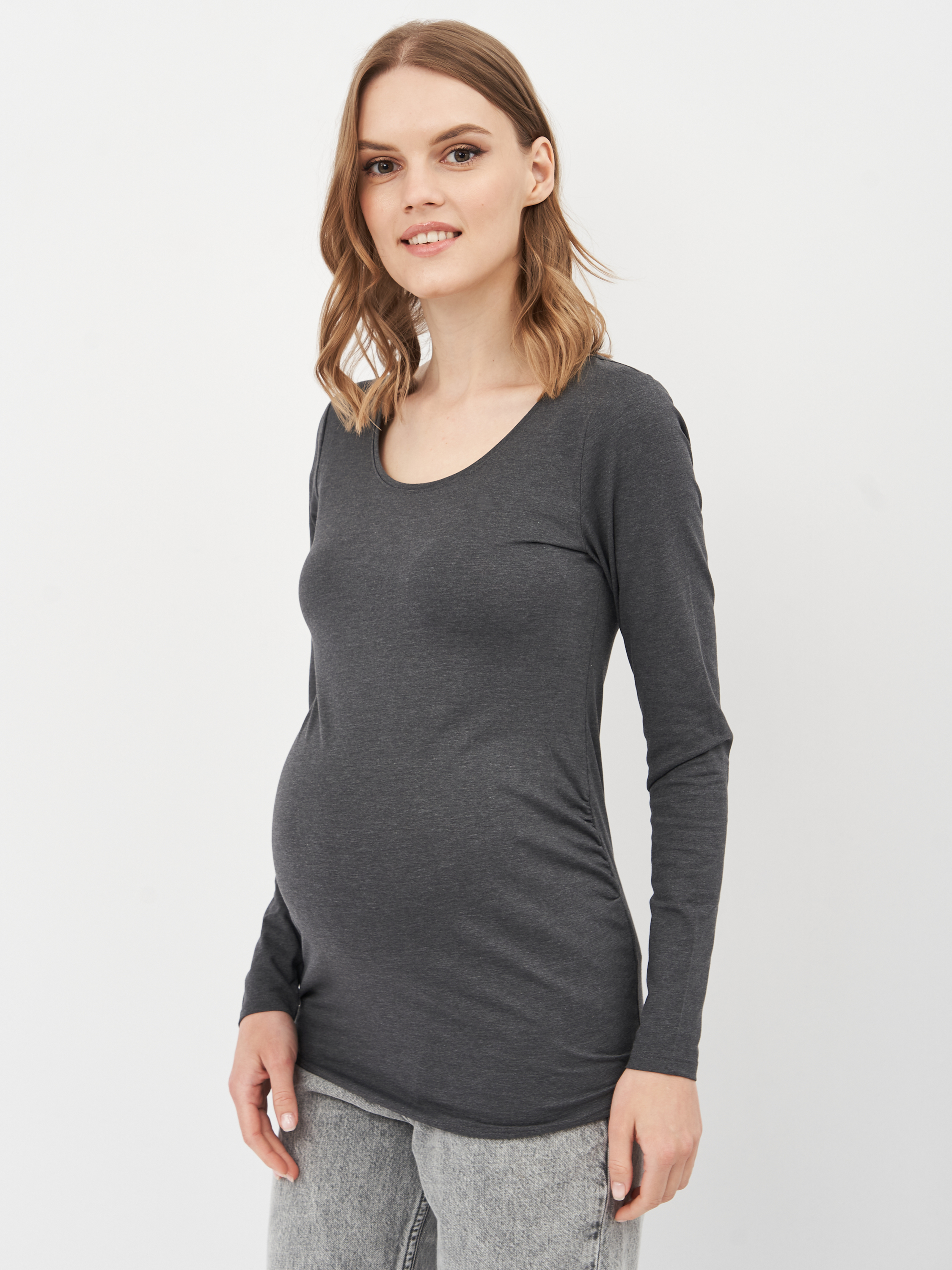 

Лонгслив для беременых H&M 8376802sm  Темно-серый, Лонгслив для беременых H&M 8376802sm L Темно-серый
