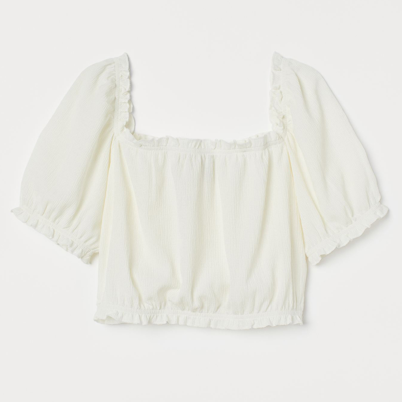 

Топ H&M 8592081sm S Молочный