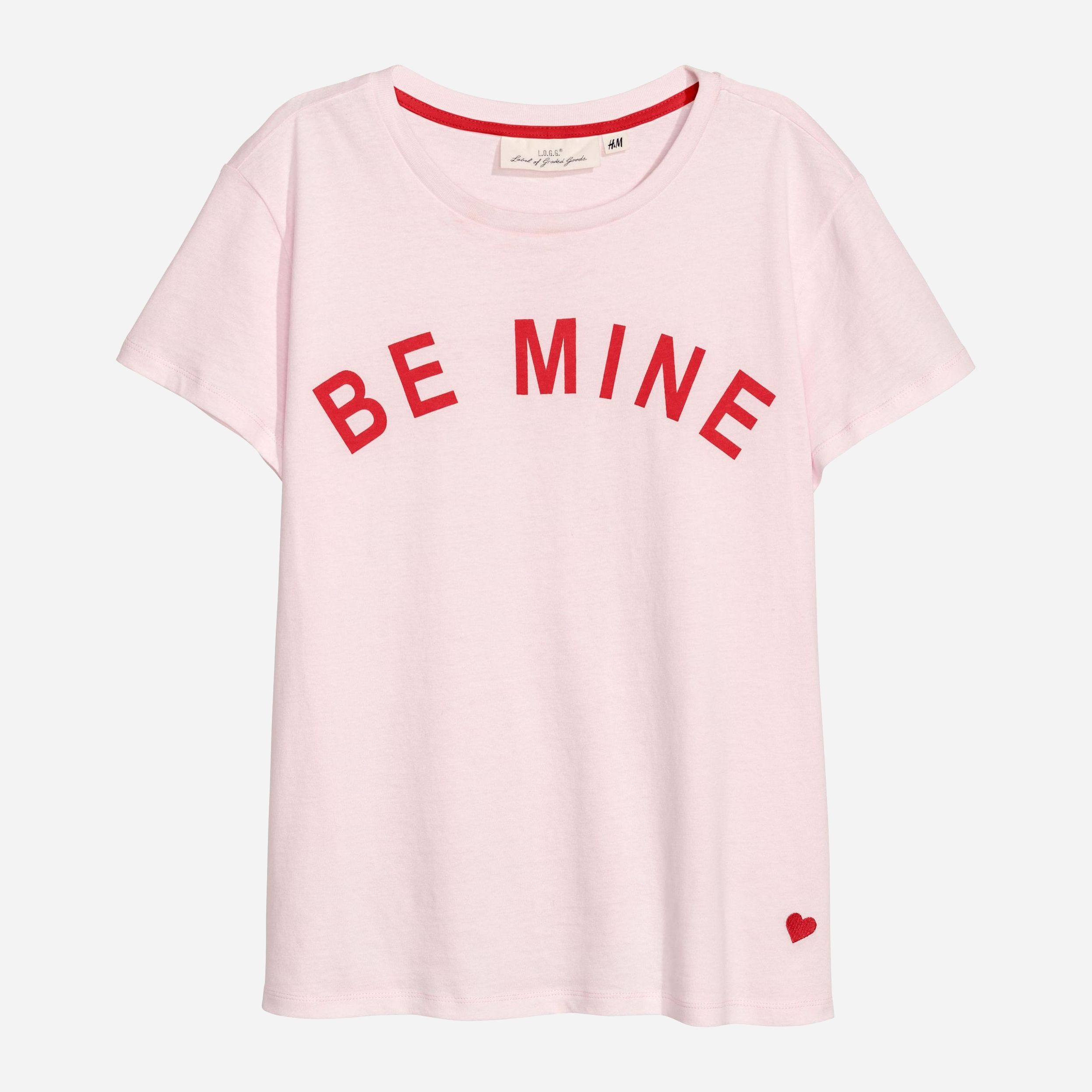 

Футболка H&M 6240297-AARE L Розовая