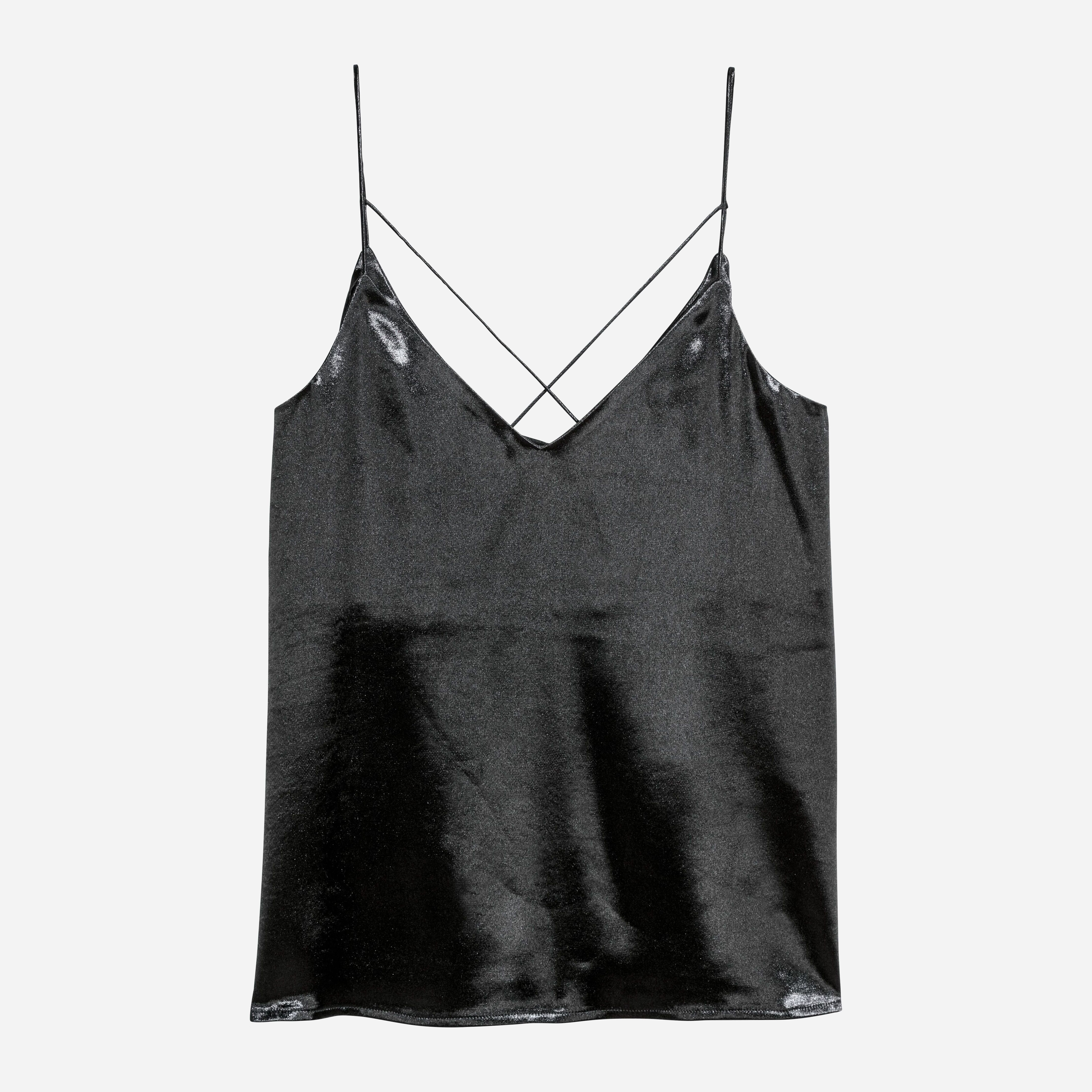 

Топ H&M 5566256-AAAD 40 Черный