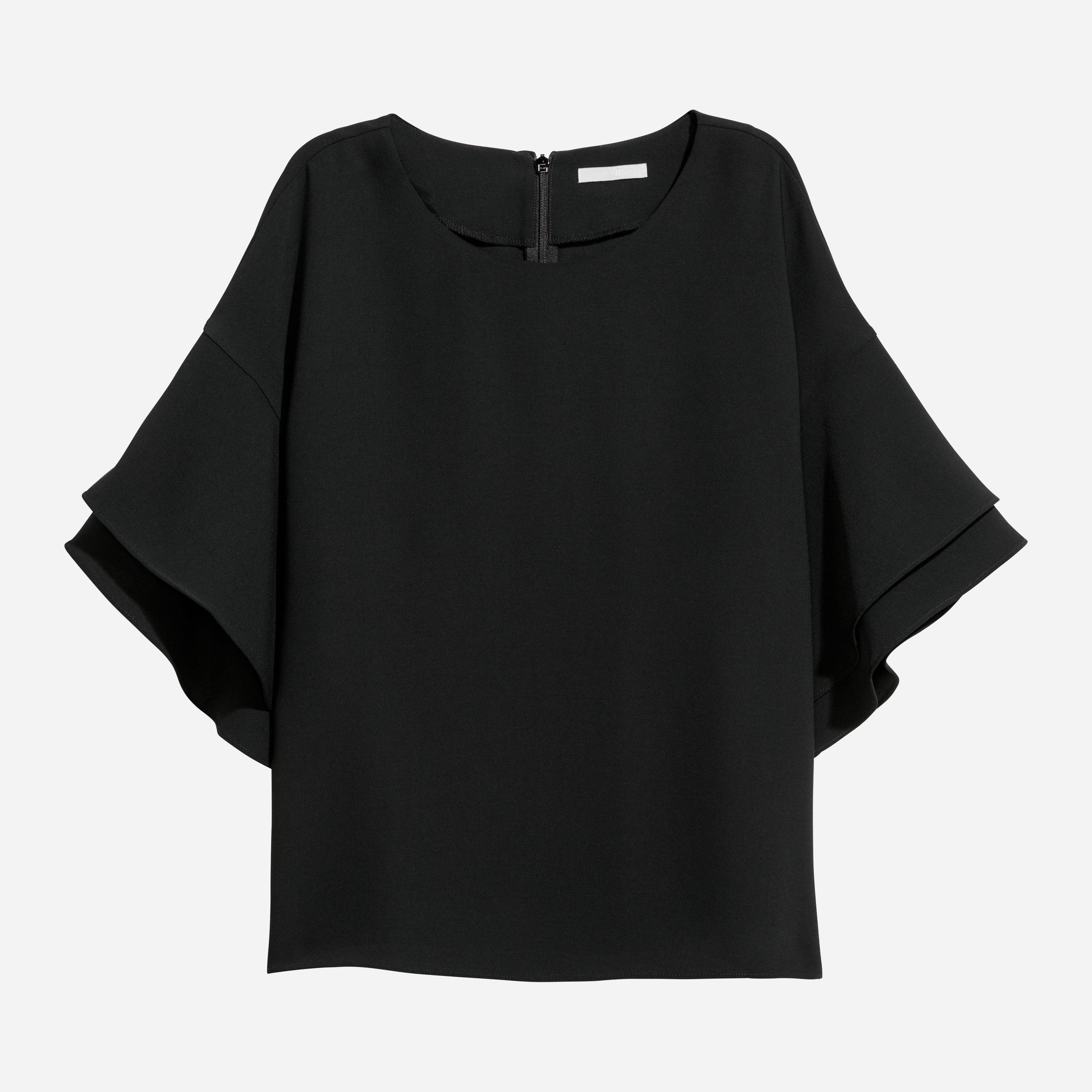

Блузка H&M 5953867-AAAD 36 Черная