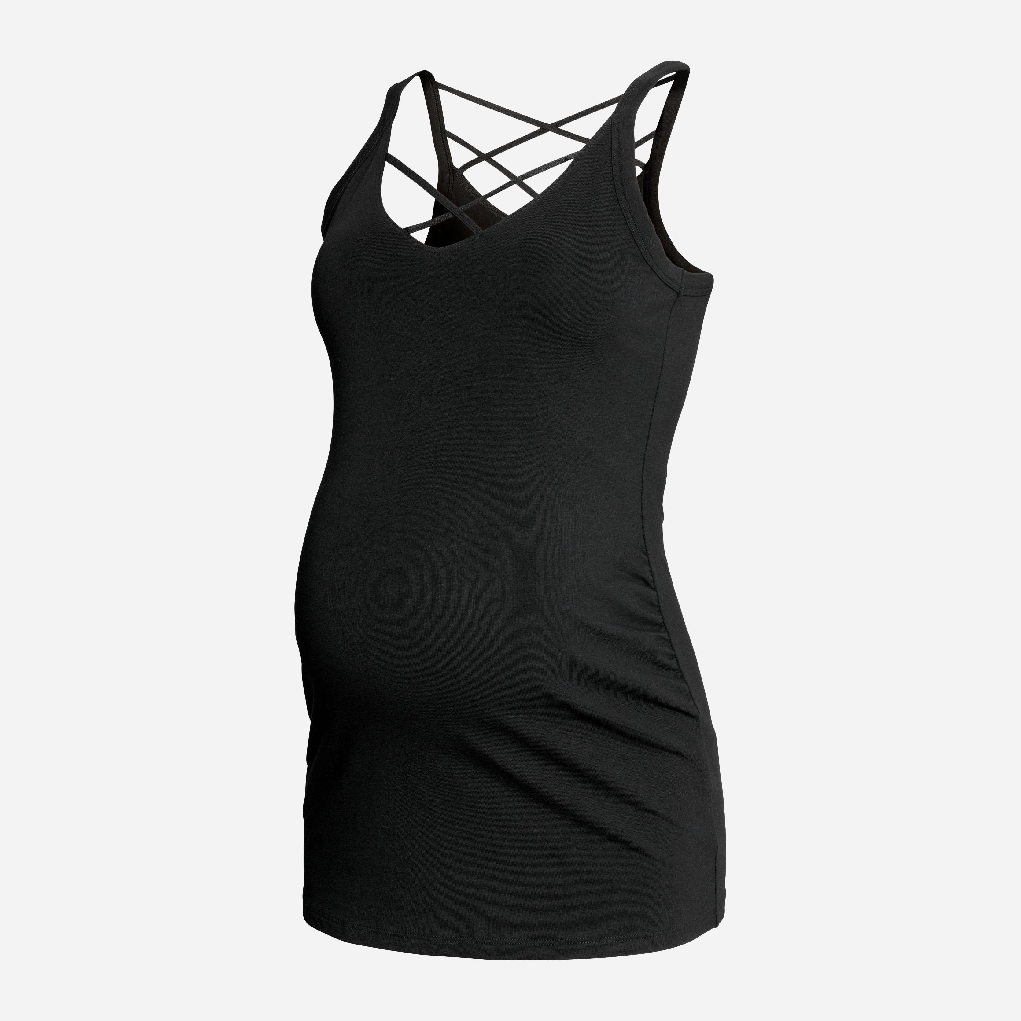 

Майка для беременных H&M 5836057-AAAD M Черная