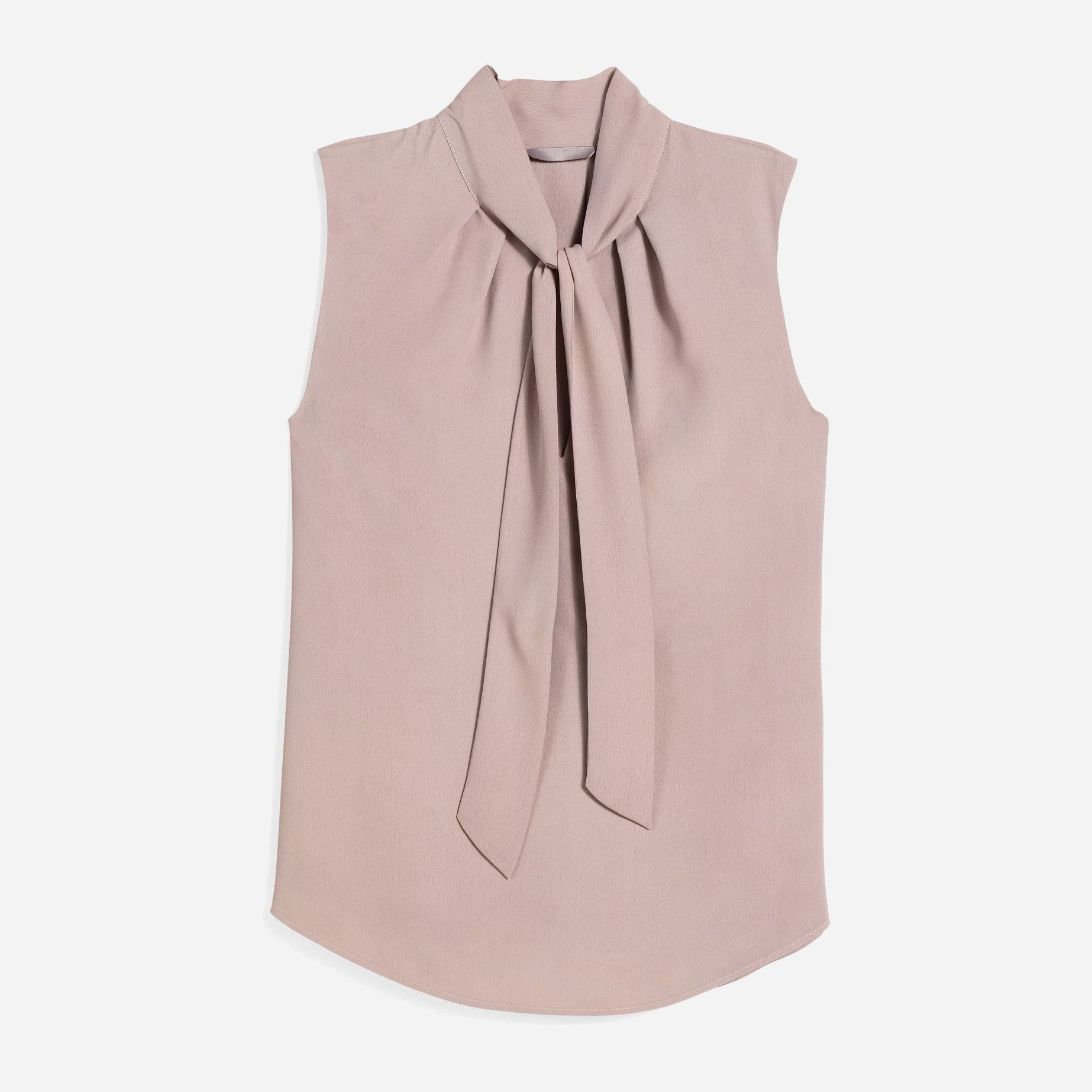 

Блузка H&M 6726258-ACUH 34 Бледно-розовая