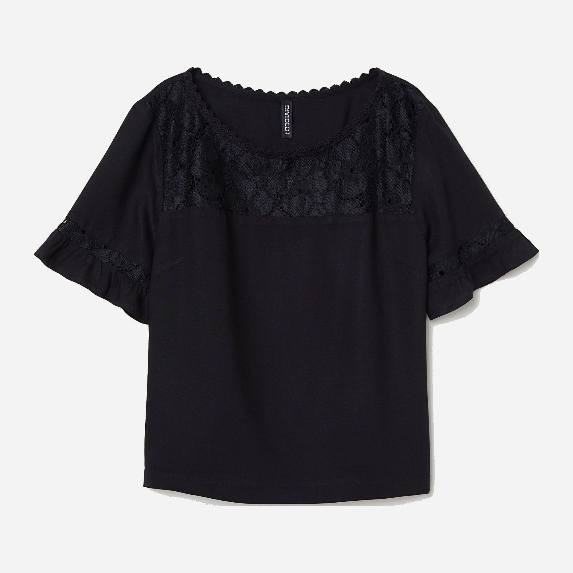 

Блузка H&M 6261917-AAAD 34 Черная