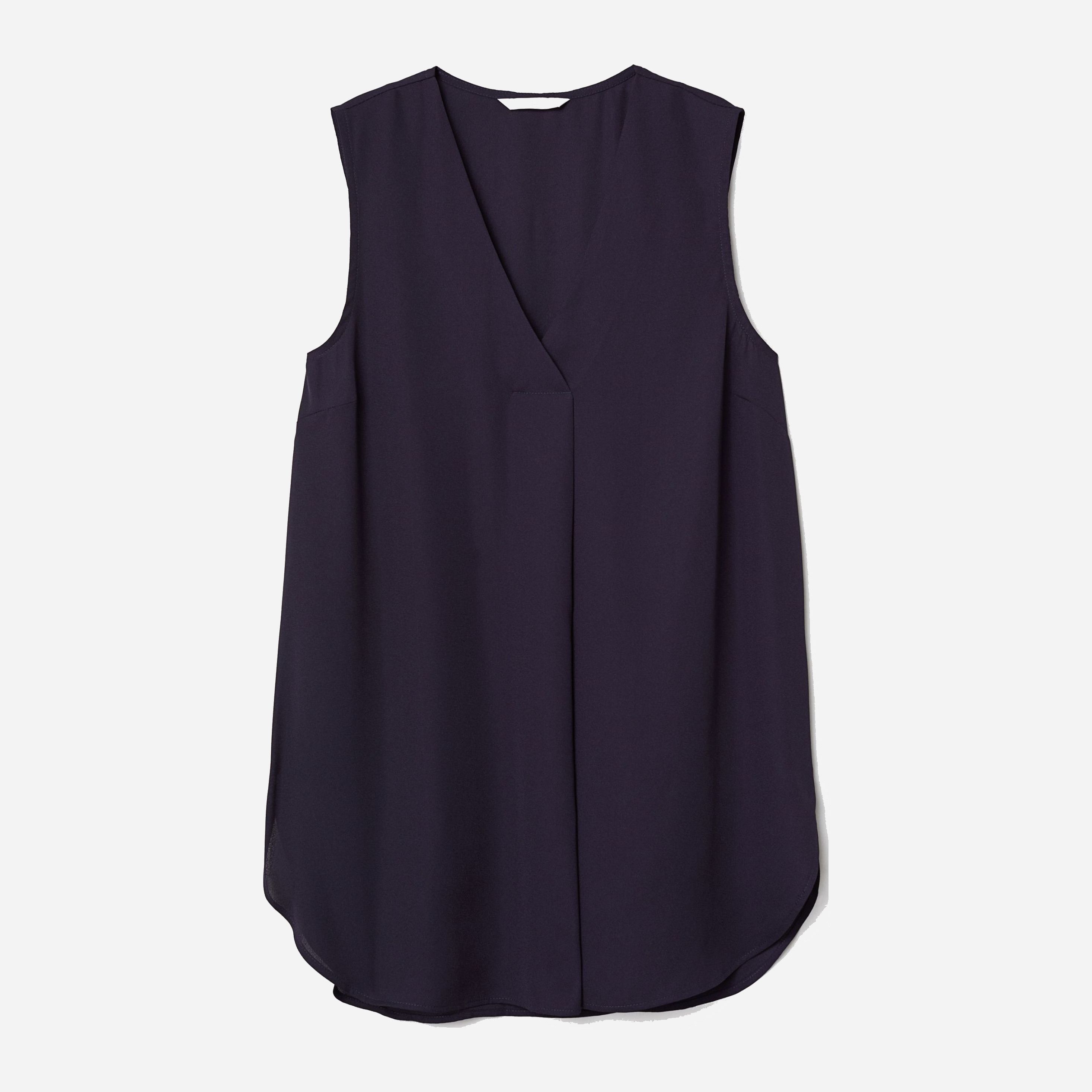 

Блузка H&M 6474168-AAQJ 32 Темно-синяя