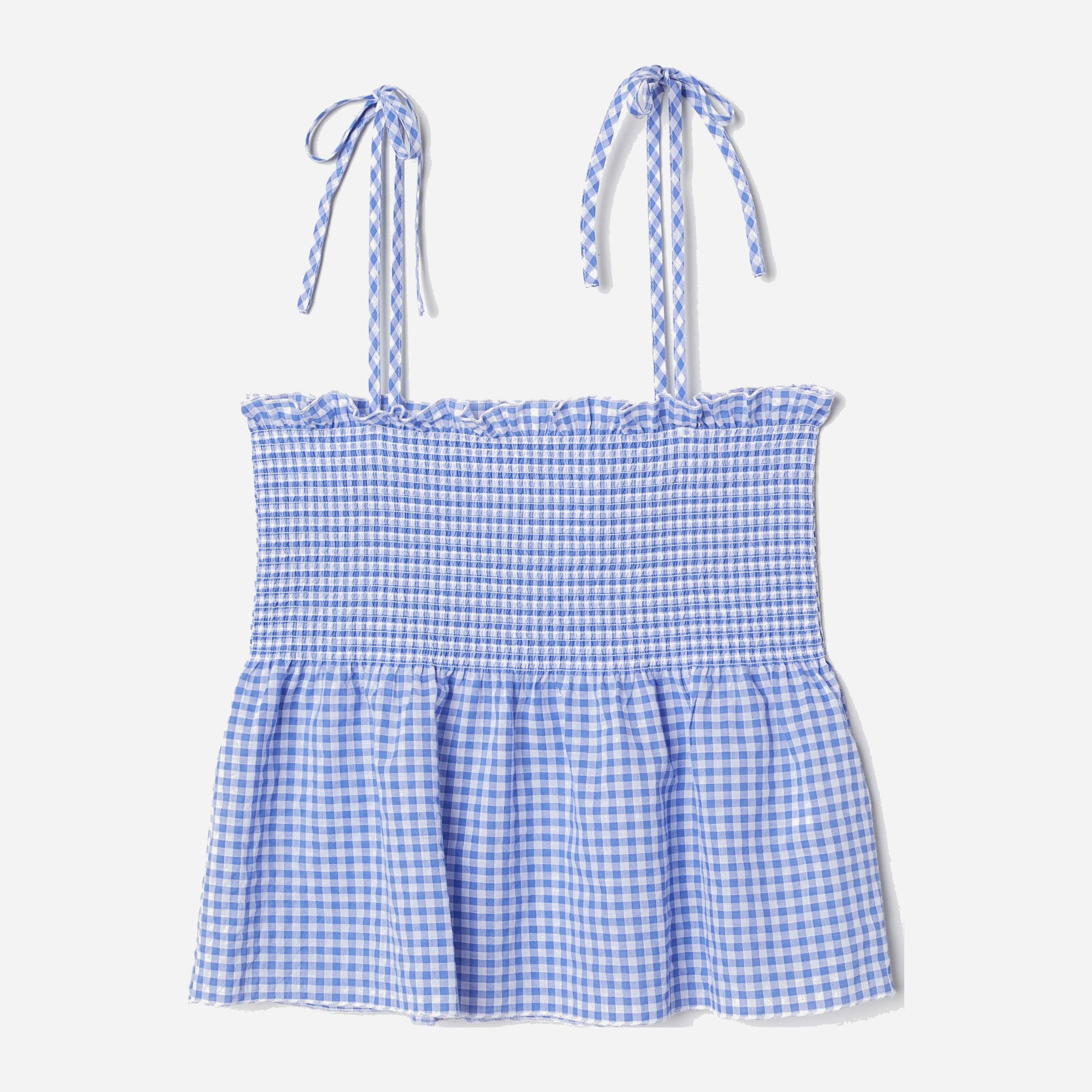 

Топ H&M 6522057-AAWC 42 Синий с белым