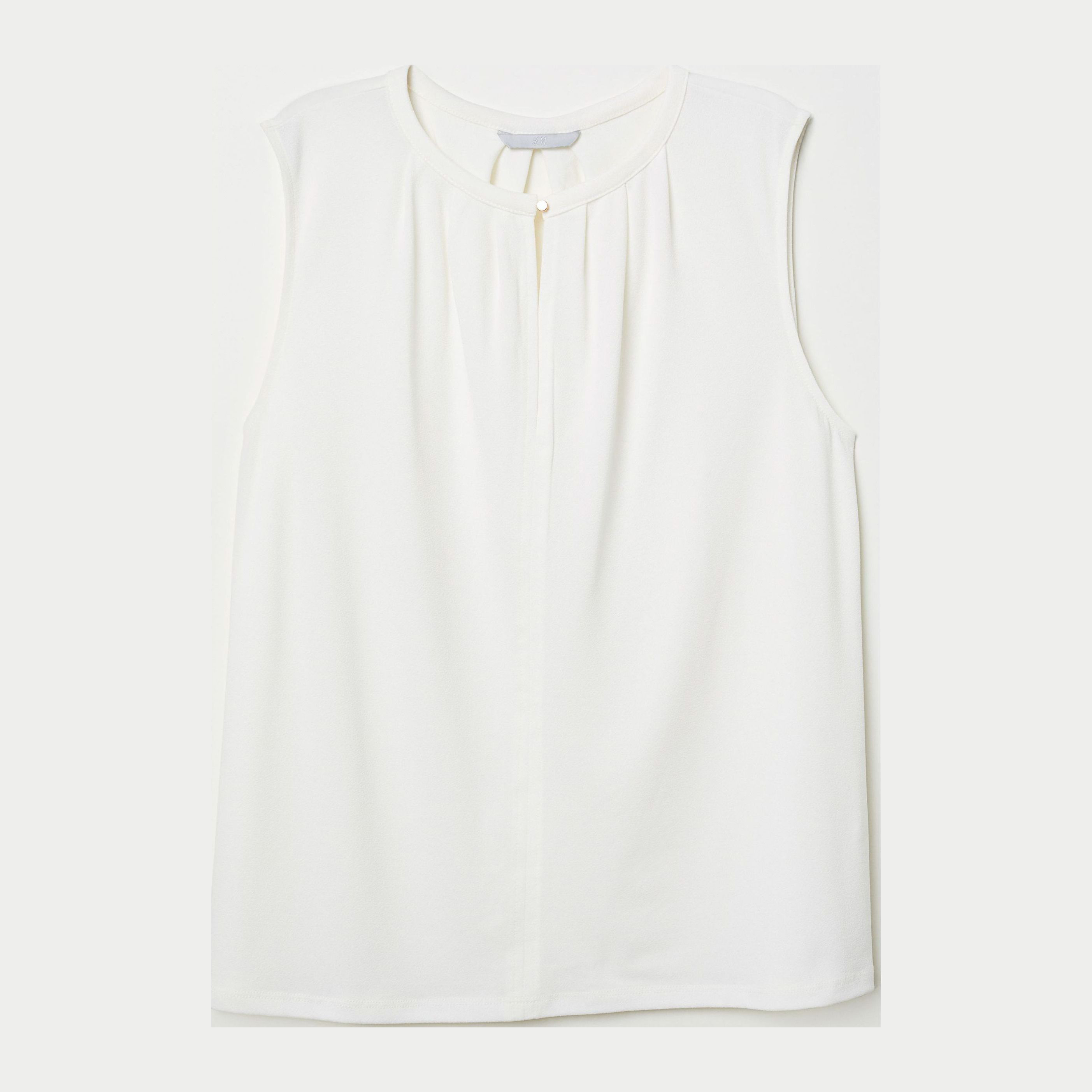 

Блузка H&M 6737718-ABAK XS Молочная