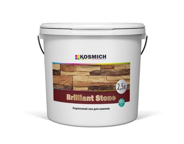 

Лак акриловый для камня KOSMICH Brilliant Stone (2,5 л)
