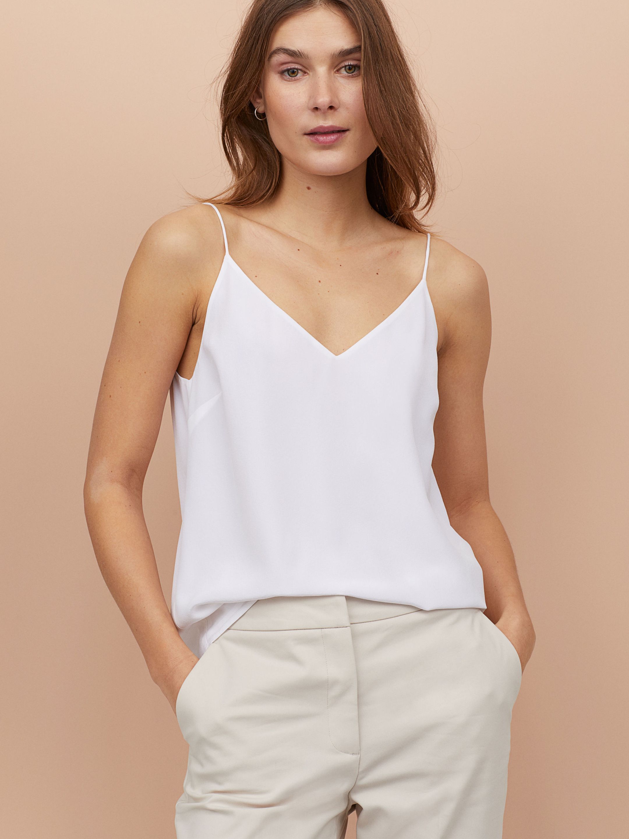 

Топ H&M 6819338-ACTS 38 Белый