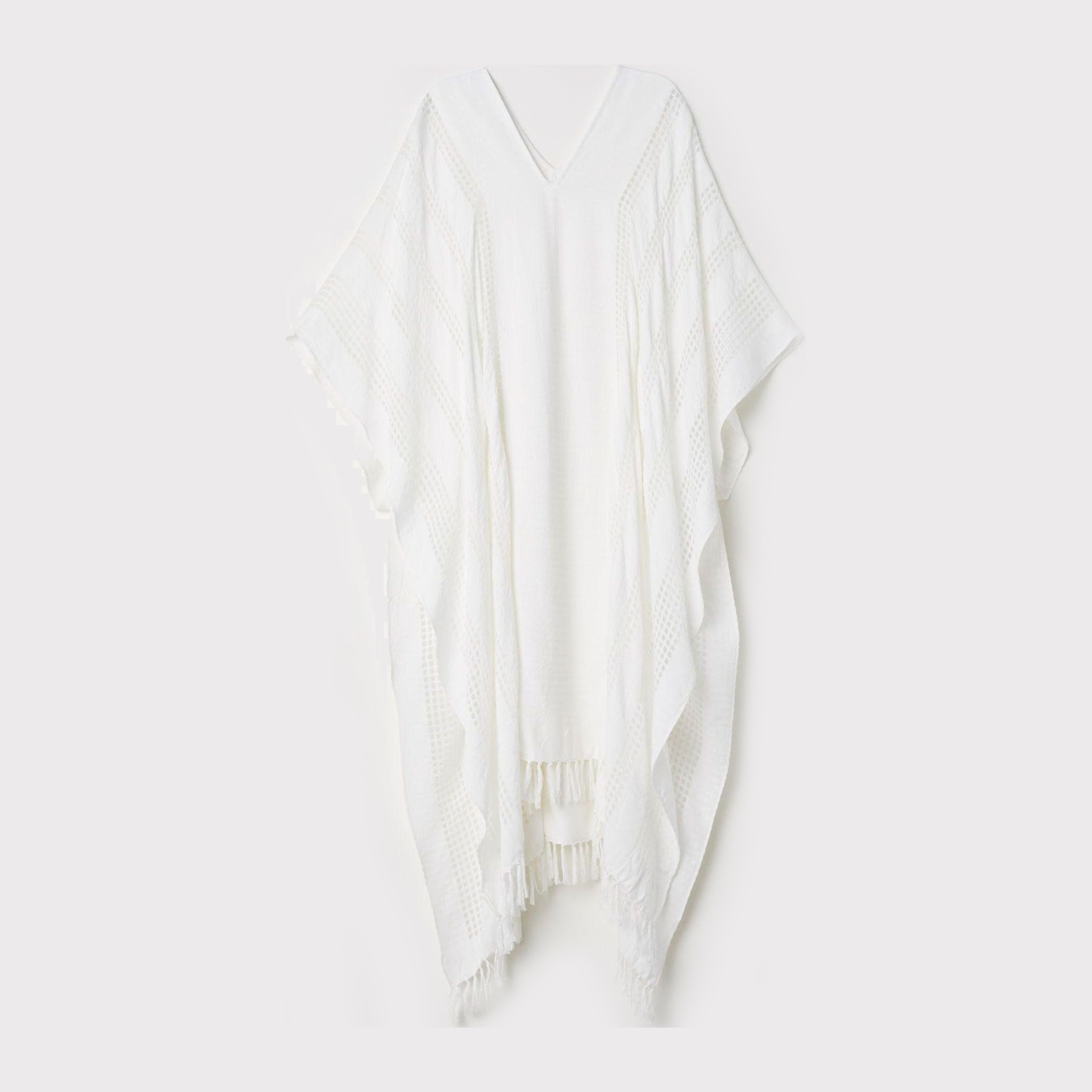 

Пончо H&M 5962087-ACTS One Size Белое