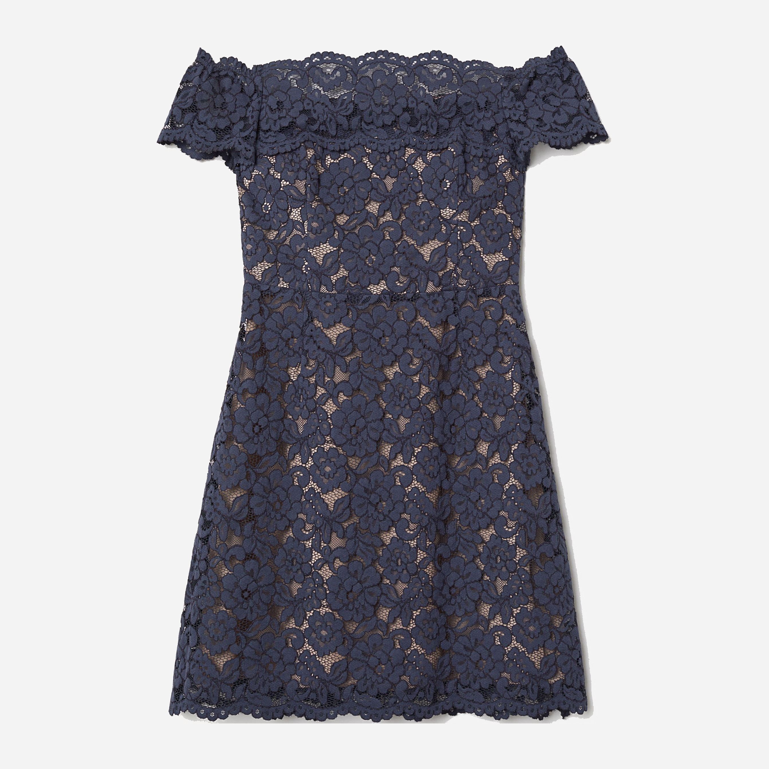 

Платье H&M 6642038-AAQJ 46 Темно-синее