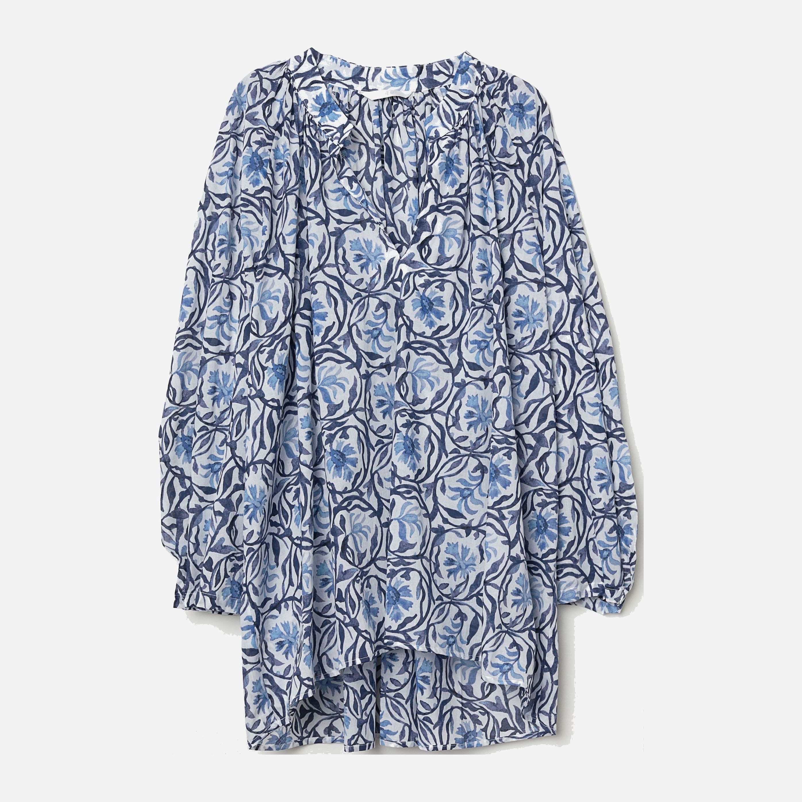 

Платье H&M 6396708-ACSA 40 Белое с синим