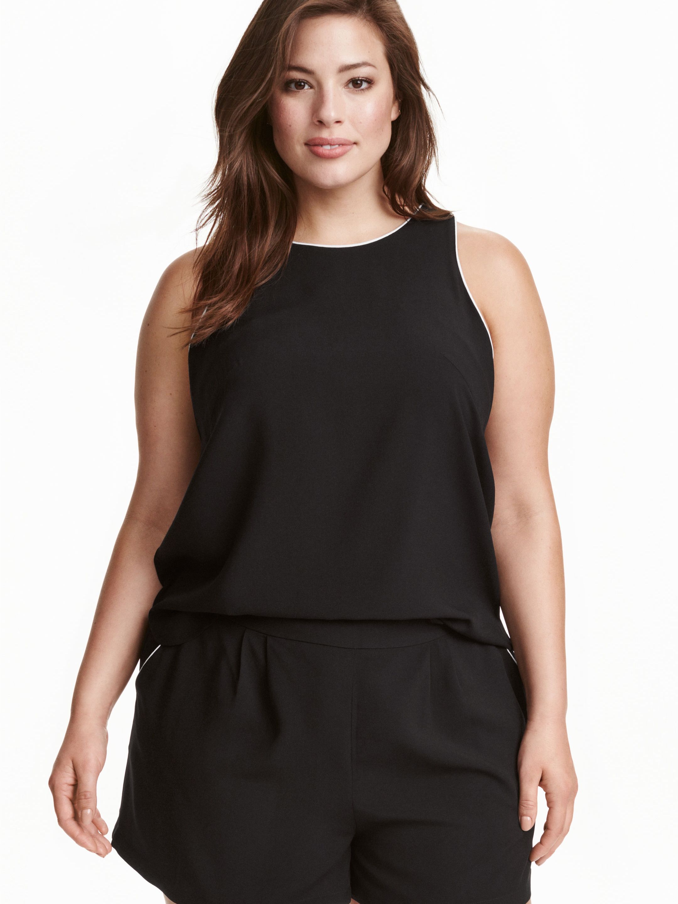 

Блузка H&M 4057984-AAAD 44 Черная