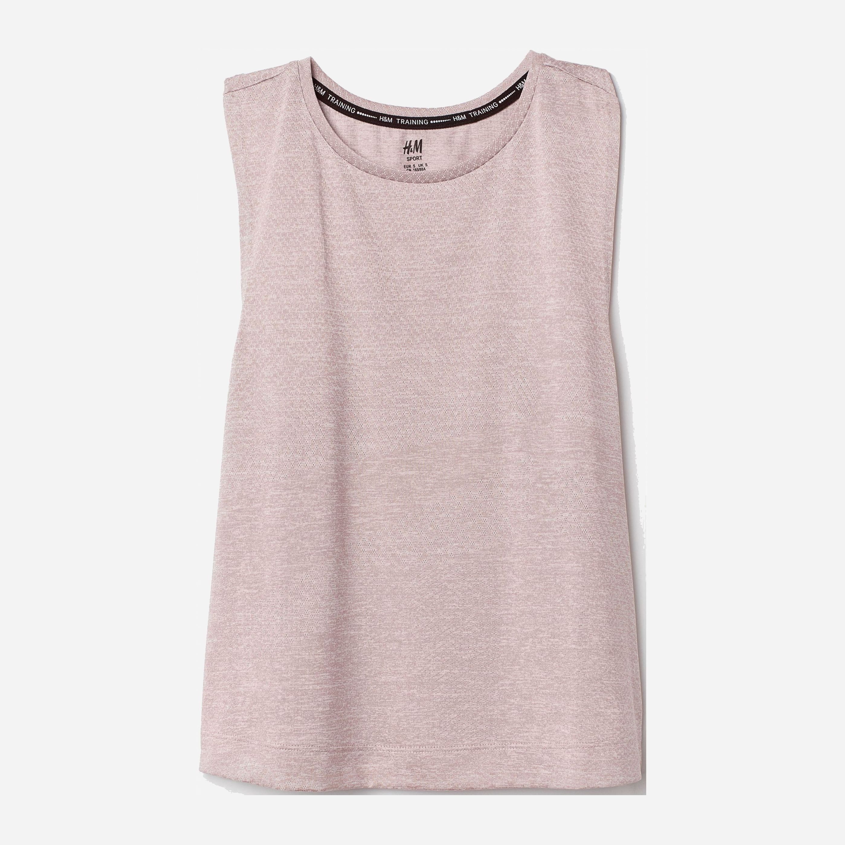 

Спортивная майка H&M 6786929-ACWG S Розовая