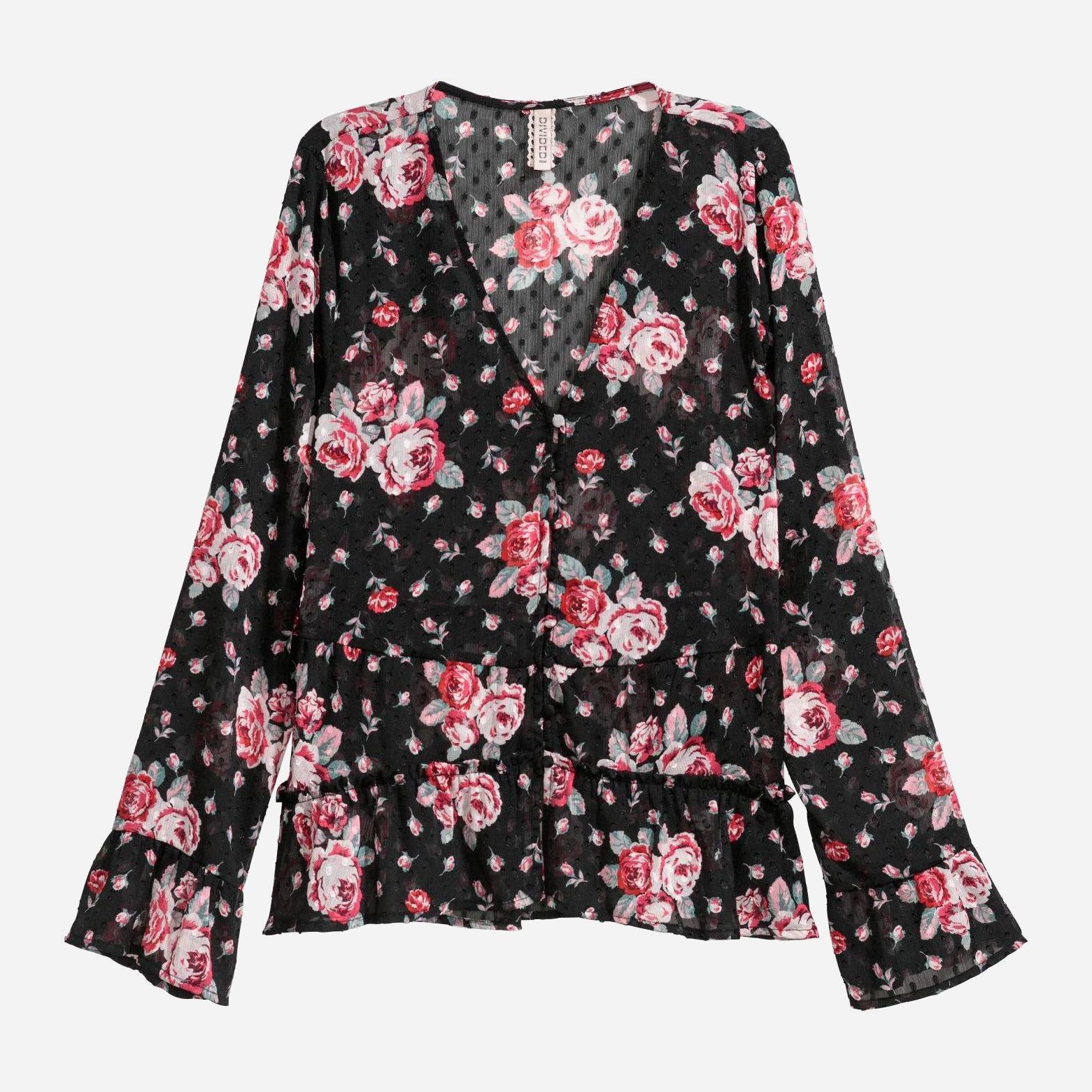 

Блузка H&M 5795357-ADMZ 32 Черная