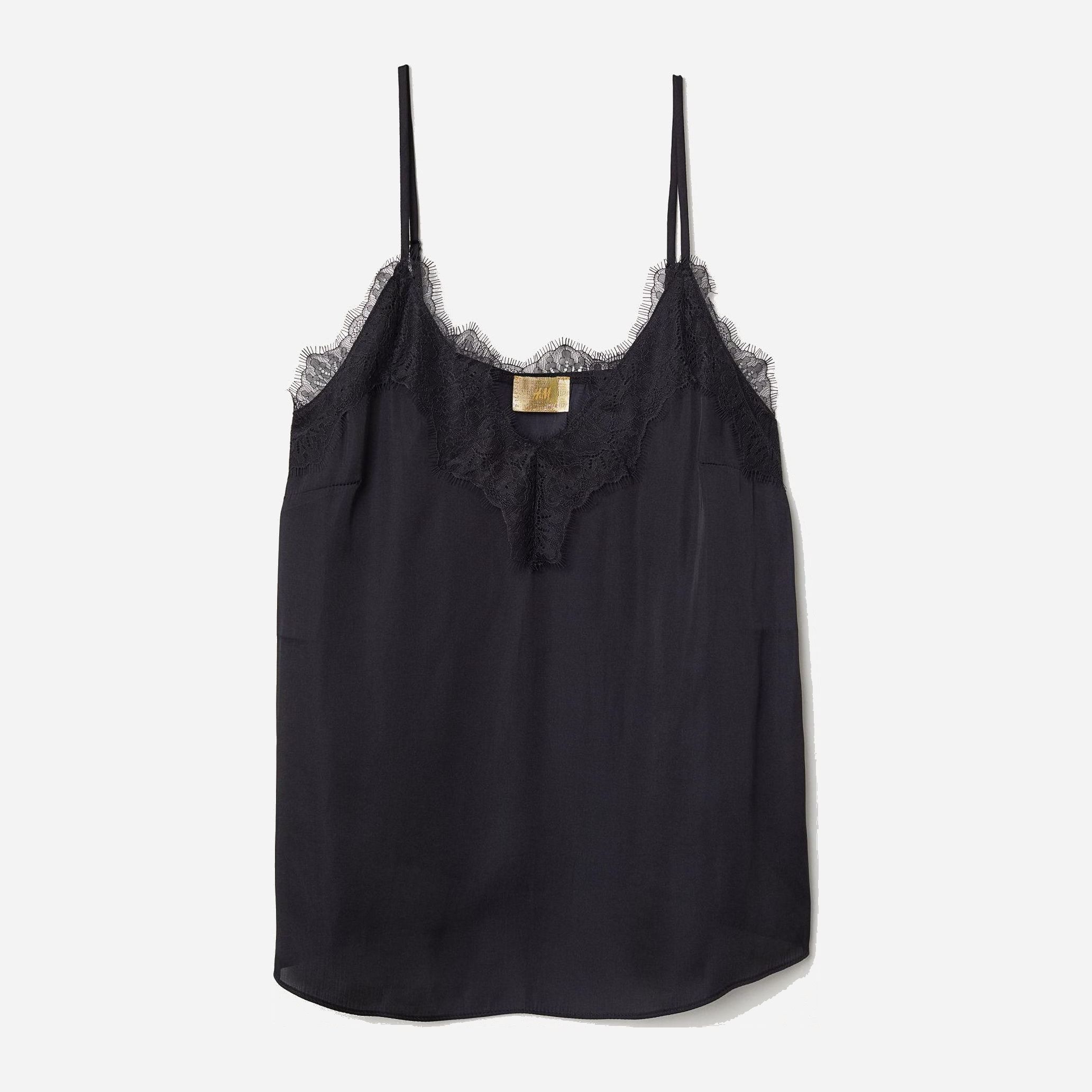 

Топ H&M 5133737-AAAD 44 Черный