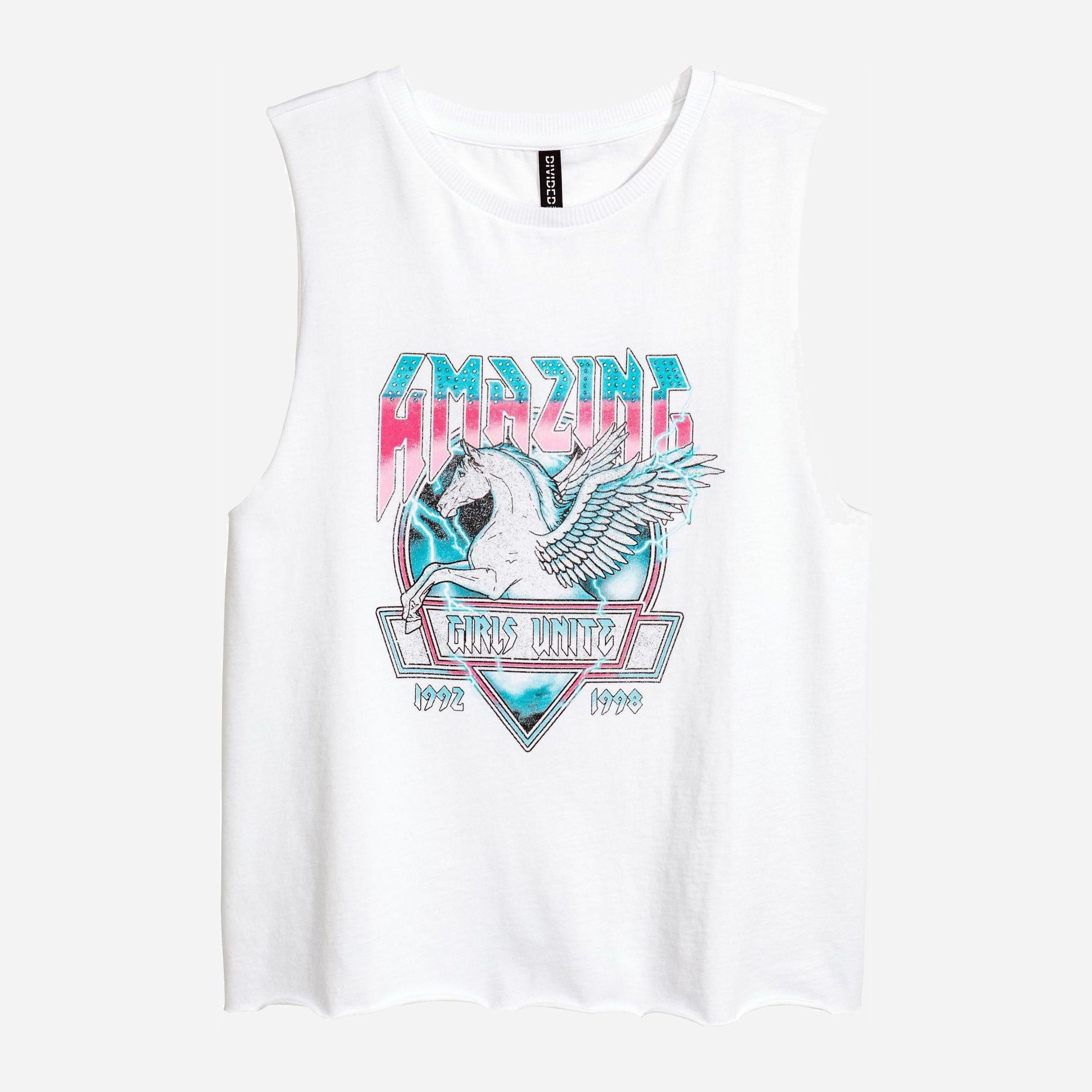 

Майка H&M 4941715-AAPT M Белая