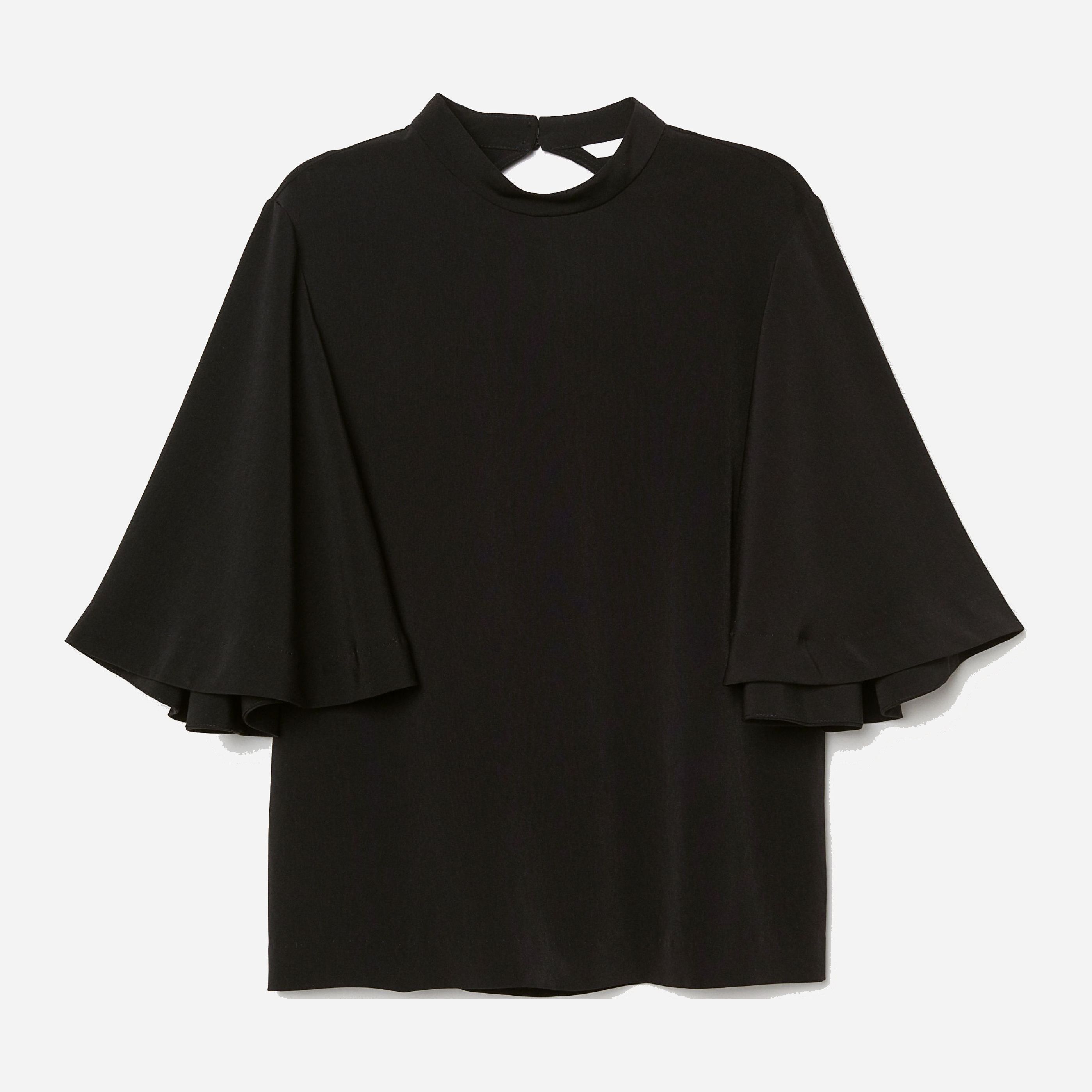 

Блузка H&M 6912528-AAAD 46 Черная