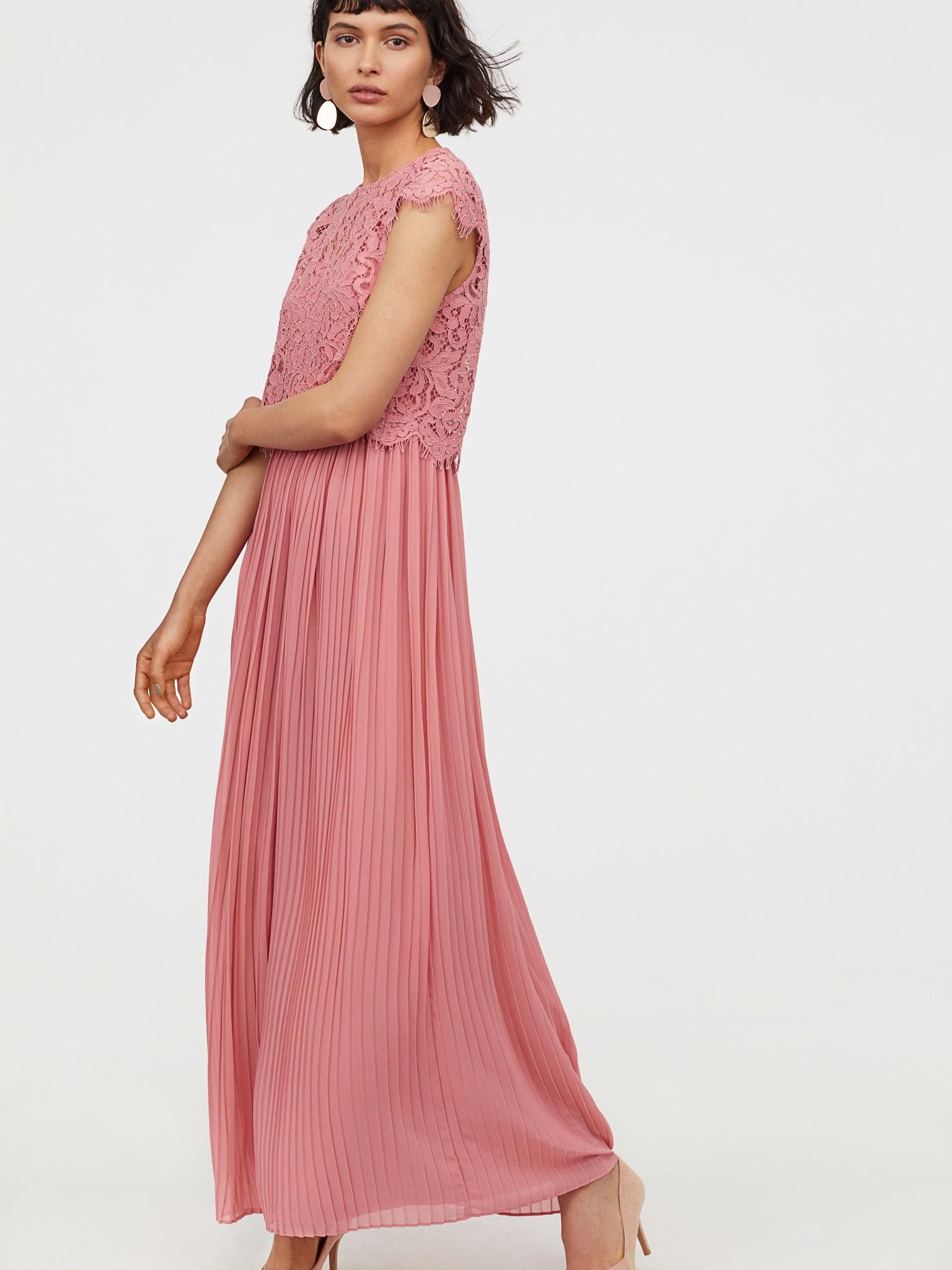 

Платье H&M 7440429-ACWG 42 Розовое