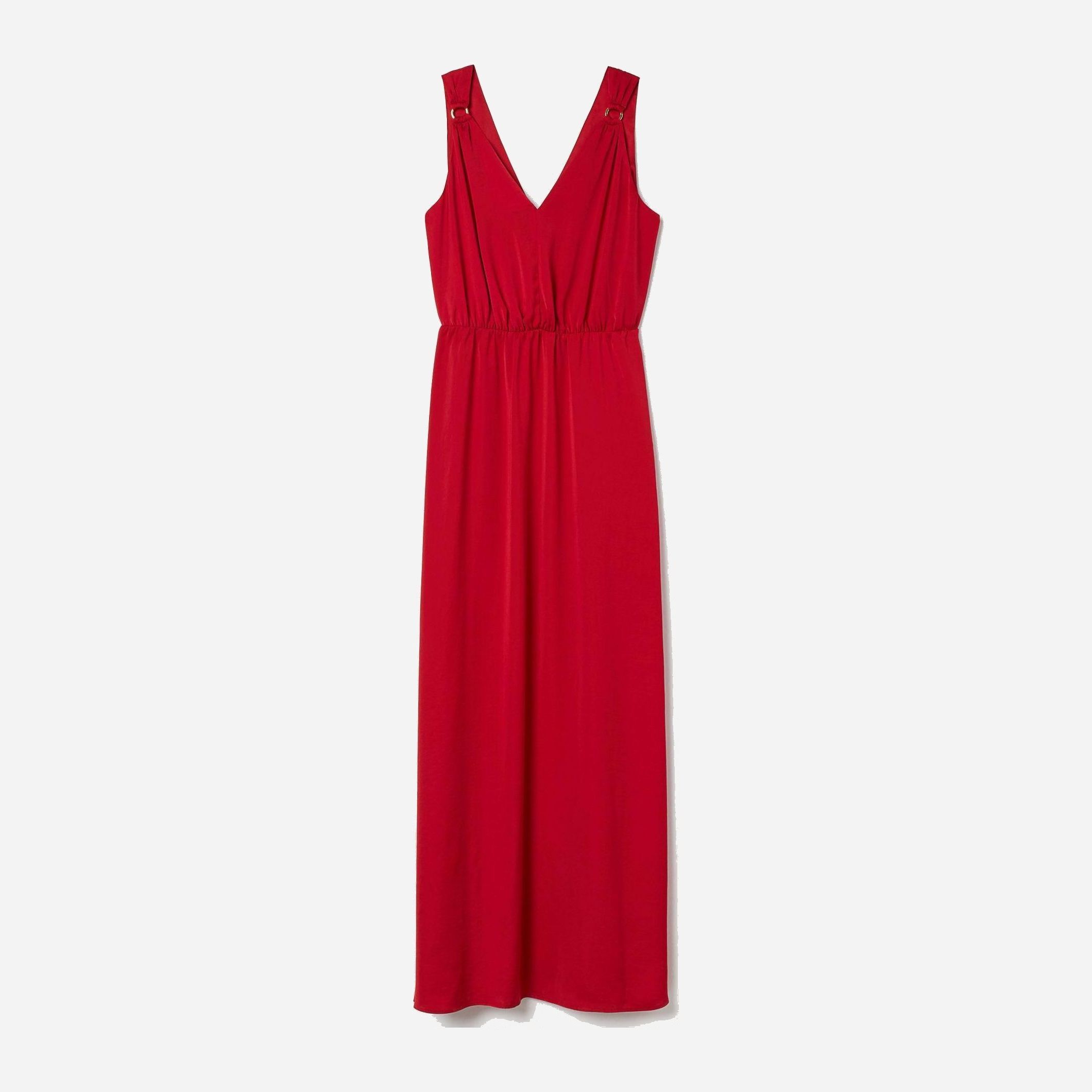 

Платье H&M 7344369-ACXR 44 Темно-красное