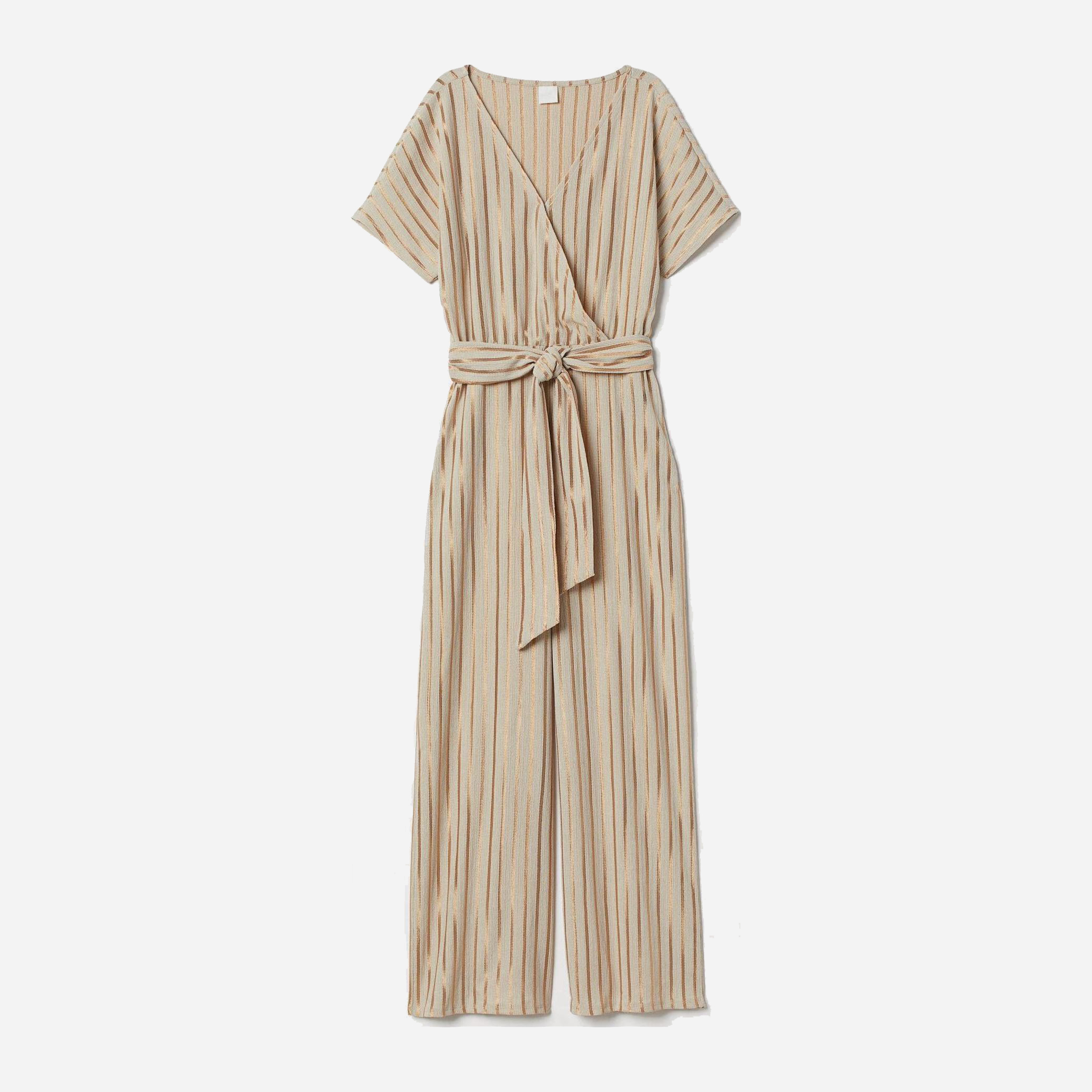 

Комбинезон H&M 7906669-AATC M Бежевый с золотистым