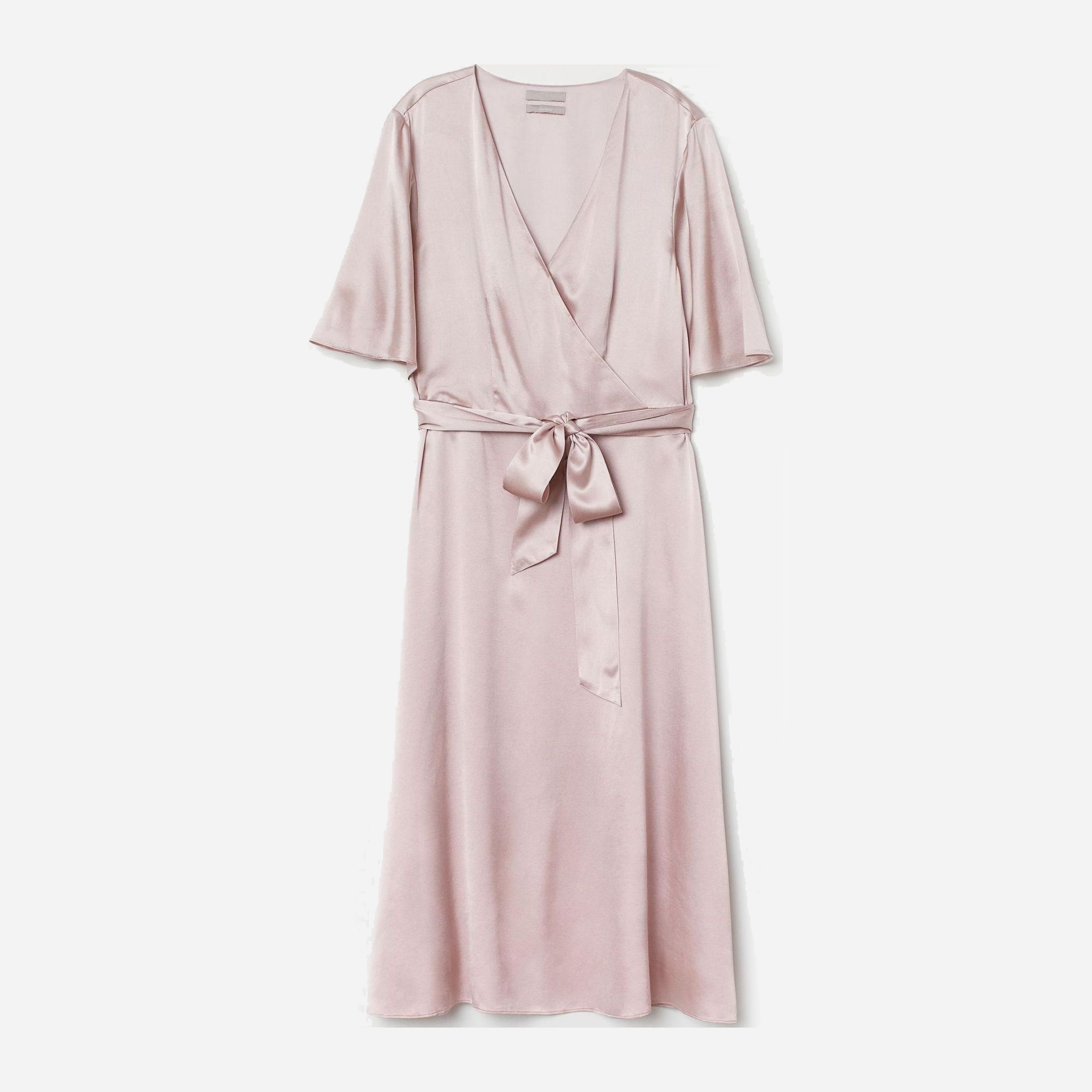 

Платье H&M 6151619-ACUH 46 Бледно-розовое