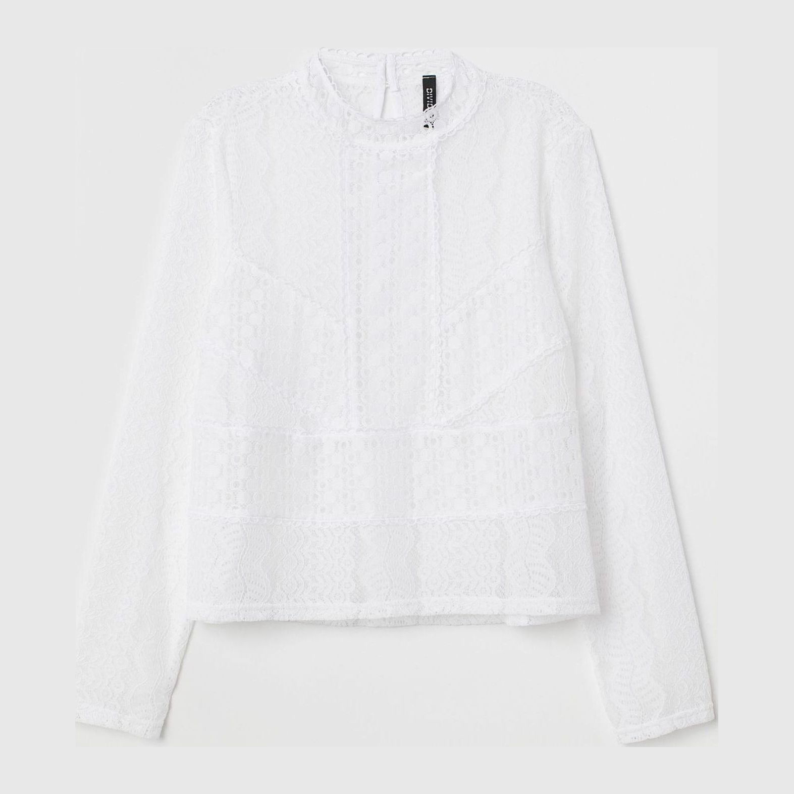 

Блузка H&M 6895119-ACTS 46 Белая
