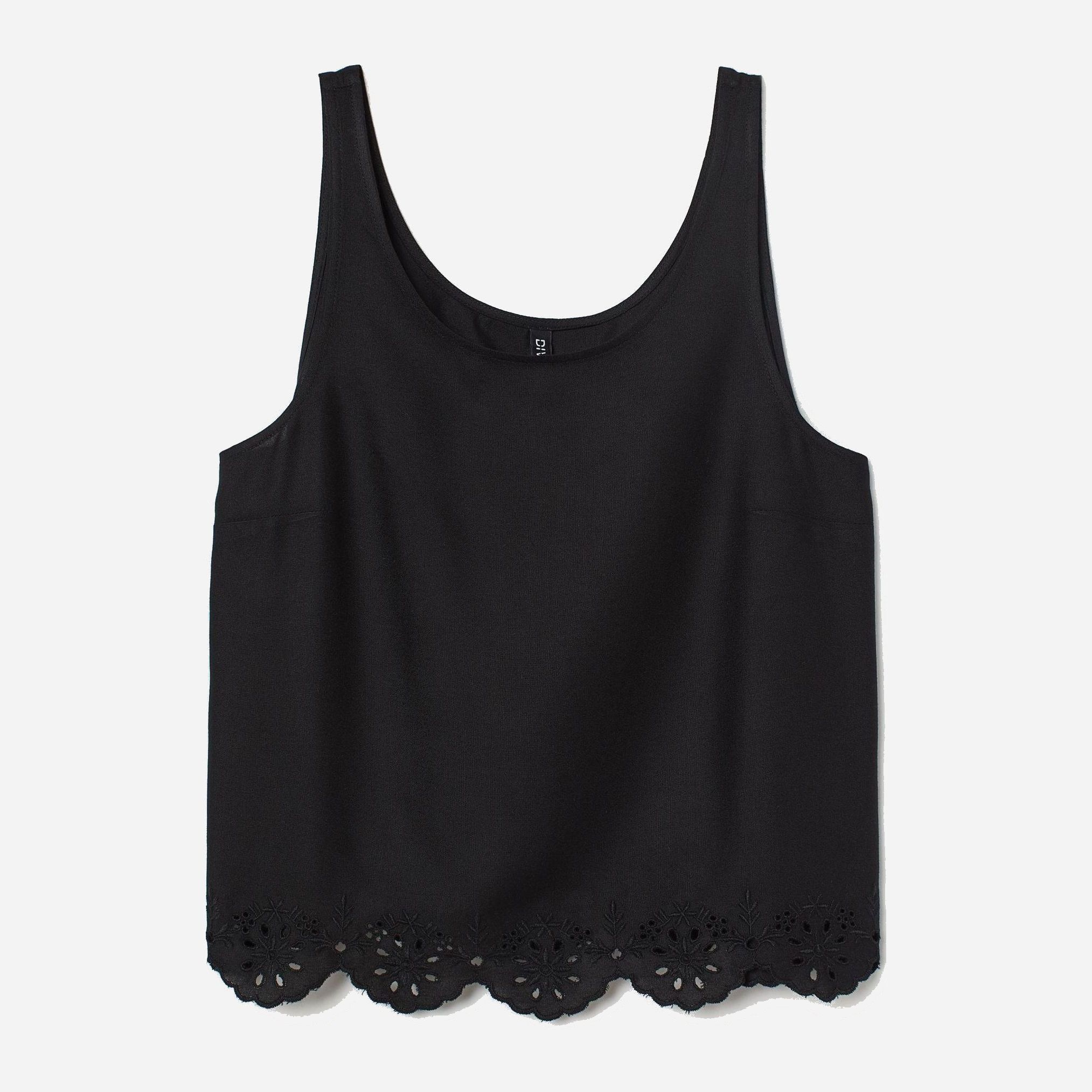 

Топ H&M 7193009-AAAD 44 Черный