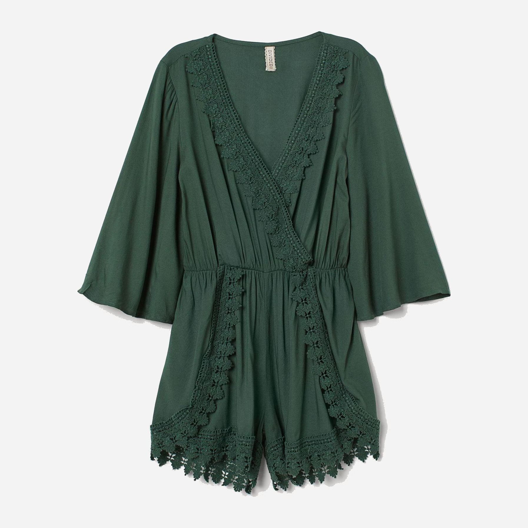 

Комбинезон H&M 6401560-ACUW 36 Зеленый
