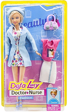 

Кукла "Доктор", в голубом халате - Defa (20-979524)