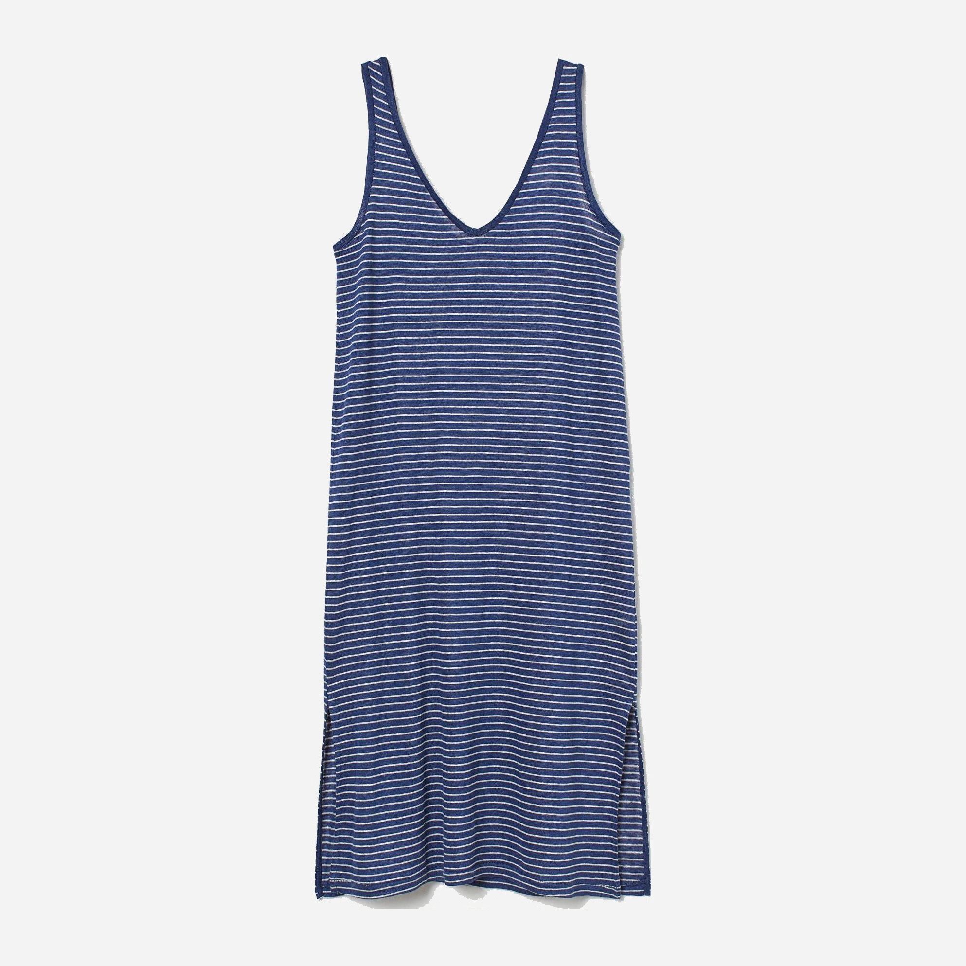 

Сарафан H&M 7528159-AANV XS Темно-синий с белым