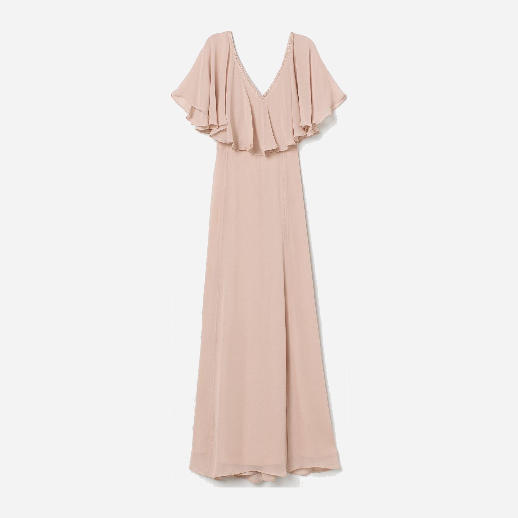 

Платье H&M 7442159-ACUH 44 Бледно-розовое